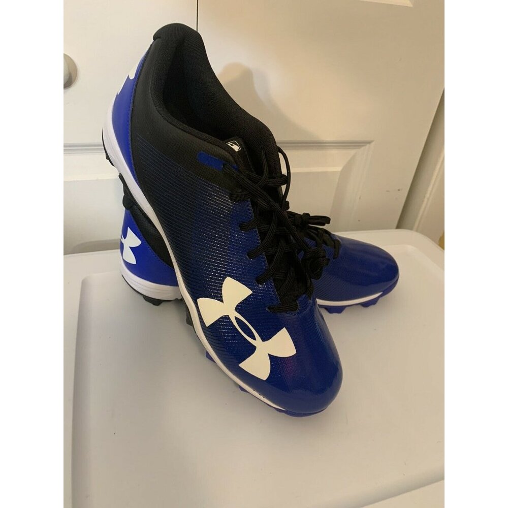 New UNDER‎ ARMOUR UA LEADOFF LOW RM MEN'S BASEBALL CLEATS SZ 14 BLUE 1297317 001